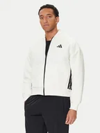 Kurtki męskie - adidas Kurtka bomber Stadium JX5638 Biały Loose Fit - miniaturka - grafika 1