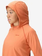Bluzy sportowe damskie - Marmot Bluza polarowa "Windridge" w kolorze pomarańczowym - miniaturka - grafika 1