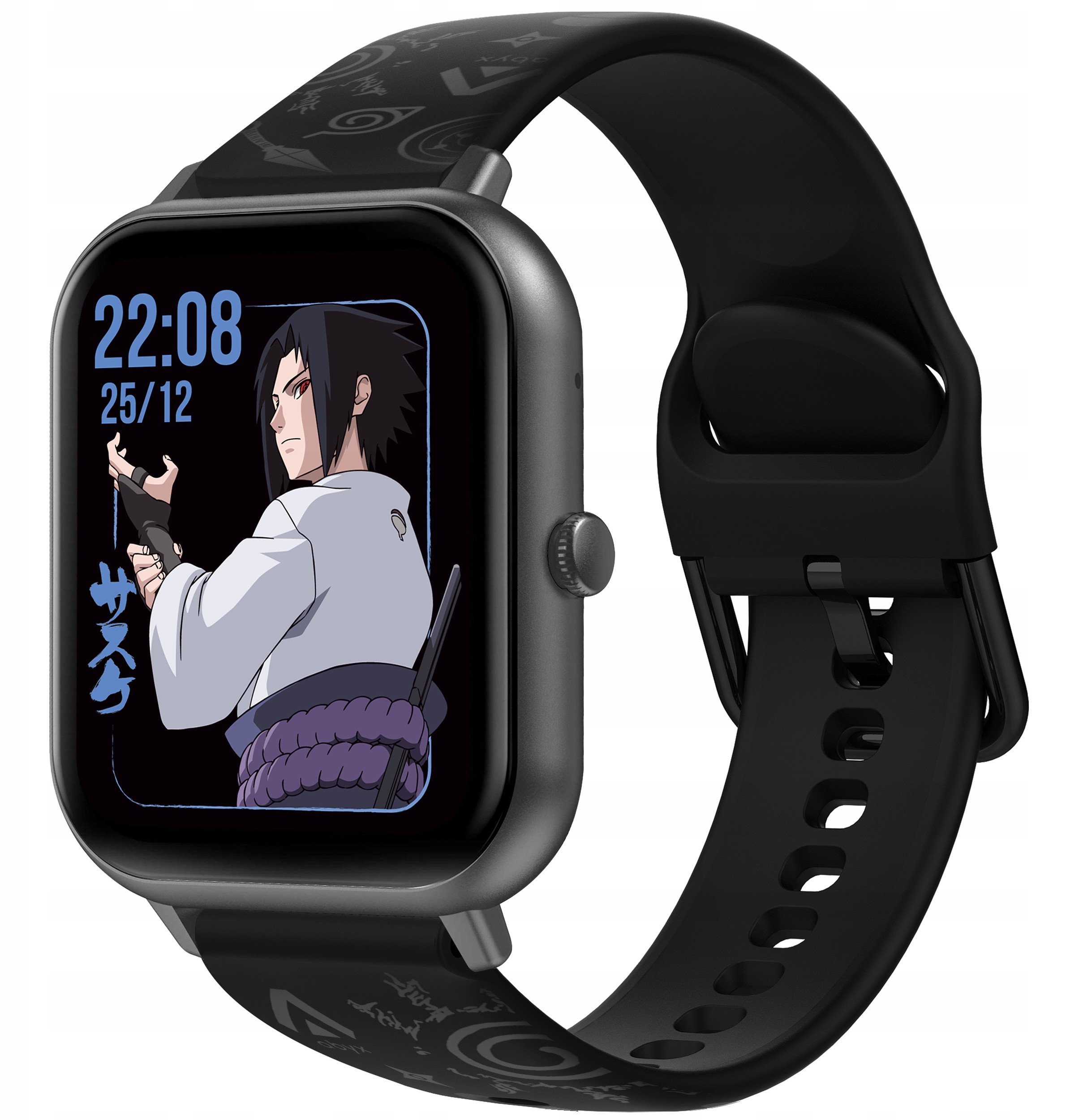 Abyx Fit touch 3 Sasuke Uchiwa space grau Czarny