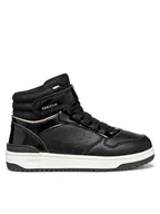 Buty dla dziewczynek - Geox Sneakersy J Washiba Girl J36HXA 05402 C9999 M Czarny - miniaturka - grafika 1