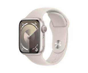 Apple Watch Series 9 GPS 41mm Aluminium Sport S/M Beżowy - Smartwatch - miniaturka - grafika 2