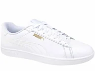 Buty sportowe męskie - Puma Smash 3.0 390987 01 Tenisówki Trampki Białe - miniaturka - grafika 1