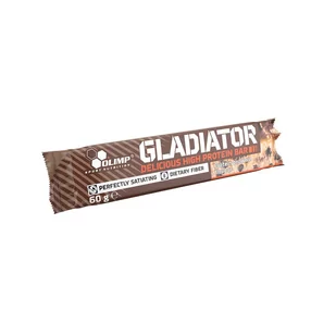 OLIMP Gladiator High Protein Bar - Baton Proteinowy - Brownie - Batony proteinowe - miniaturka - grafika 1