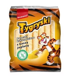 Tygryski Pałeczki Kukurydziane z Kaszą Jaglaną 60g - Chipsy - miniaturka - grafika 1