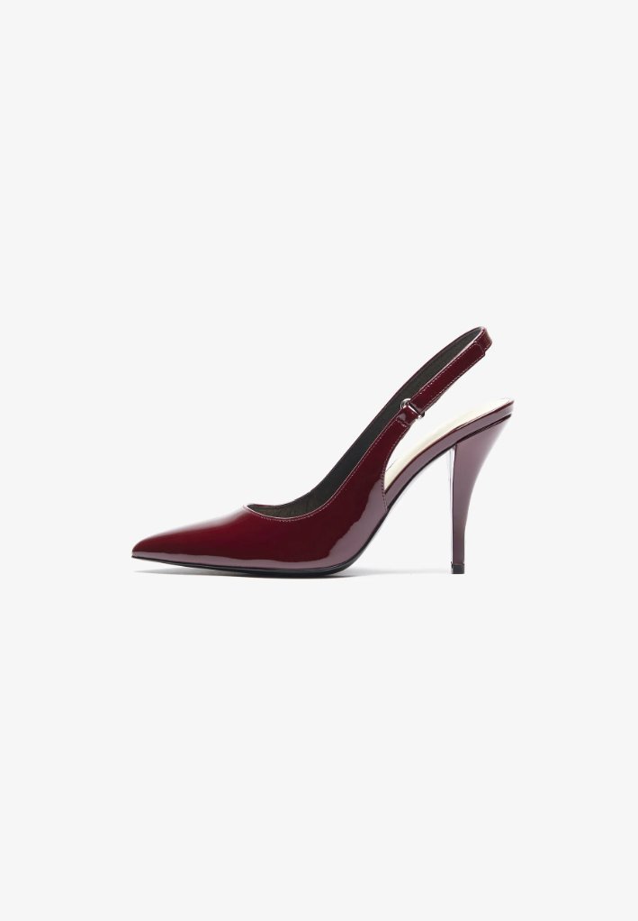 Buty Obuwie Szpilki Zign 41 Bordowe