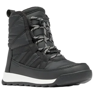Dziecięce buty zimowe Sorel Youth Whitney™ II Plus Lace Wp Rozmiar butów (UE): 34 / Kolor: czarny/biały - Buty dla chłopców - miniaturka - grafika 1