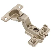 Zawiasy, okucia i inne akcesoria - Zawias meblowy puszkowy 26 wygięty 15 drzwiowy wpuszczany 1 szt. + prowadnik - miniaturka - grafika 1