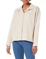 Koszule damskie - JJXX koszula damska JXEva Comfort Fit lniana, Fog, M - miniaturka - grafika 1