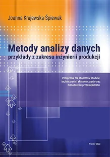 Metody analizy danych, przykłady z zakresu inżynierii produkcji - Technika Metody analizy danych, przykłady z zakresu inżynierii produkcji - Technika - miniaturka - grafika 1