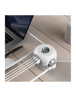 Ładowarki do telefonów - RealPower PowerBox 431 4-drożne gniazdo wtykowe z 3 x USB i 1 x port ładowania USB-C - miniaturka - grafika 1