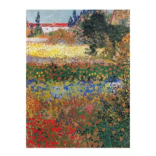 Reprodukcja obrazu Vincenta van Gogha Flower Garden – Fedkolor, 45x60 cm - Obrazy i zdjęcia na płótnie - miniaturka - grafika 1