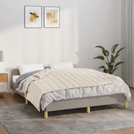 Koce - Vidaxl Koc Obciążeniowy, Kremowy, 150X200 Cm, 11 Kg, Tkanina - miniaturka - grafika 1