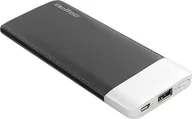 Powerbanki - Powerbank Qoltec Slim 6000mAh Czarny - miniaturka - grafika 1
