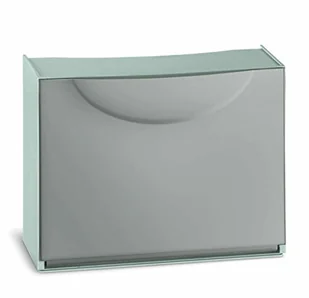 Terry Home storage Harmony pudełko do przechowywania H ciemnoszara/szara szafka na buty L51 X P19 X H39 1002612 - Pudła i pojemniki do przechowywania - miniaturka - grafika 1