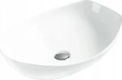 Umywalki - Umywalka Mexen Mexen Gianna umywalka nablatowa 50 x 39 cm biała - 21915600 - miniaturka - grafika 1