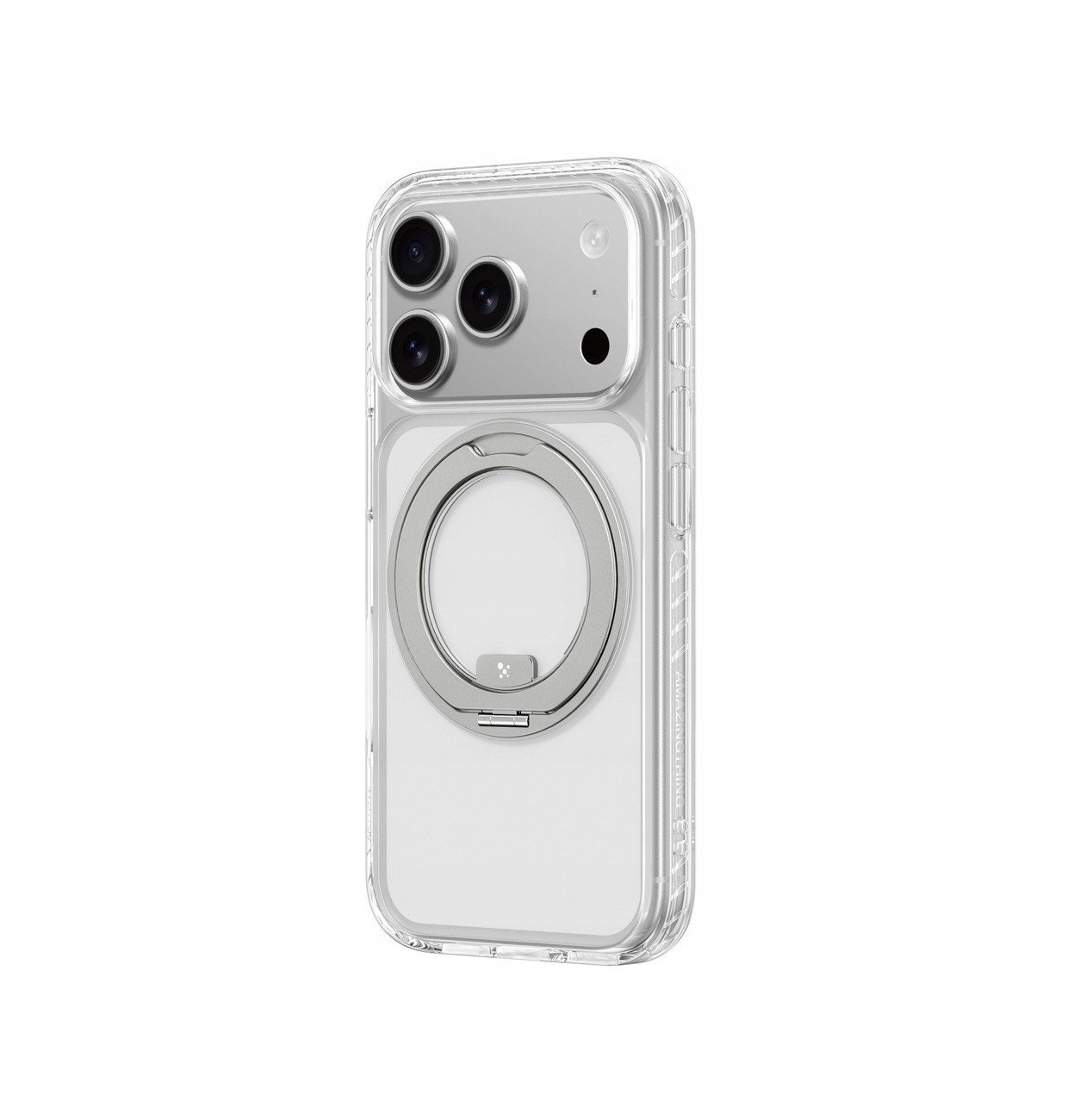 Etui AMAZINGTHING Titan Pro MagSpin na iPhone 17 Pro kompatybilne z MagSafe - szare