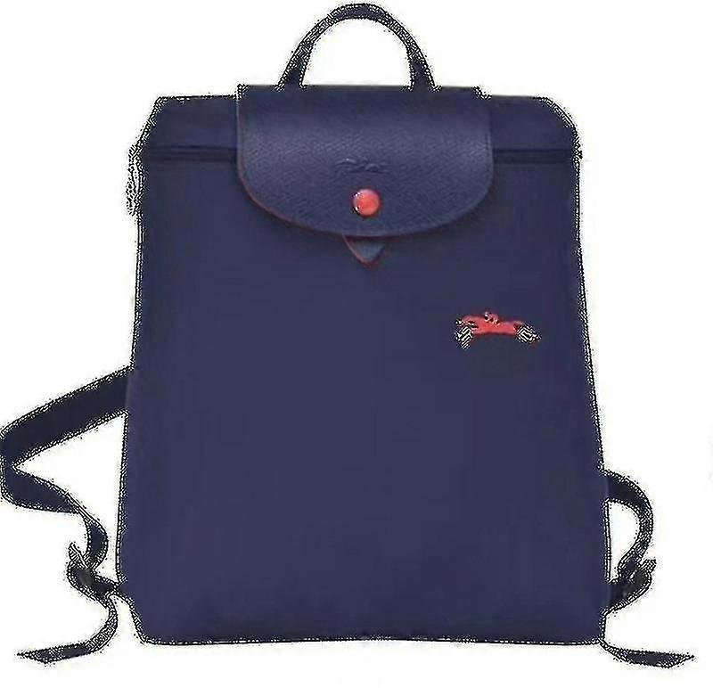 Torba na pierogi Casual Nylonowy plecak-dobry Granatowy