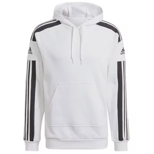Adidas, Bluza męska Squadra 21 Sweat Hoody GT6637, biała - Bluzy sportowe męskie - miniaturka - grafika 1