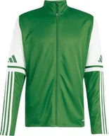 Bluzy męskie - Bluza męska adidas Squadra 25 Training zielono-biała JP3162 XL - miniaturka - grafika 1