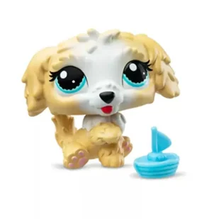 Littlest Pet Shop: Figurka, 7. generacja, seria 3 - Labradoodle pies 135 - Figurki dla dzieci - miniaturka - grafika 1