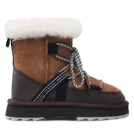 Śniegowce damskie - Śniegowce EMU Australia Blurred W12641 Brązowy - miniaturka - grafika 1