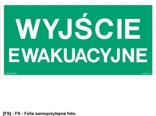 SIGNPROJECT AA001 Wyjście ewakuacyjne 800x400 - Tablice BHP - miniaturka - grafika 1