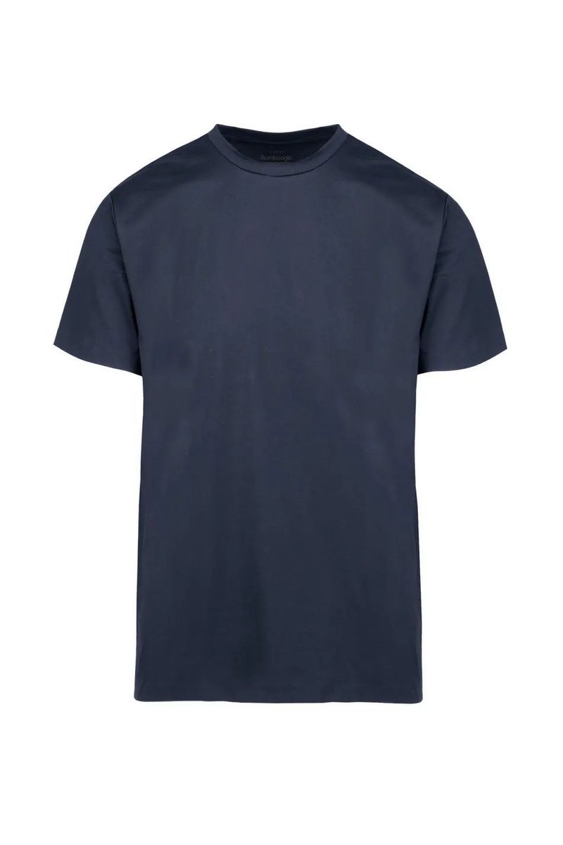 t-shirt uomo bomboogie tm8952 tjjt5 tee crewneck 297 poseidon blue