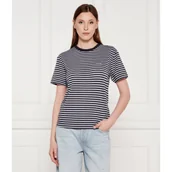 Koszulki i topy damskie - GUESS T-shirt SARA | Loose fit - miniaturka - grafika 1