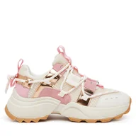 Sneakersy damskie - Sneakersy Steve Madden Tazmania SM11002419 Biały - miniaturka - grafika 1