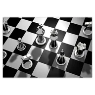 Dekoracje sali - Baner 200x135 Szachy - miniaturka - grafika 1