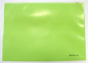 Koperta A4 PP na suwak C4604 zielona - Panta Plast - Koperty - miniaturka - grafika 1