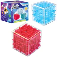 Łamigłówki - Łamigłówka labirynt 3d kostka Mix Trifox - gra - miniaturka - grafika 1