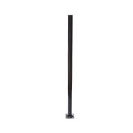 Meble modułowe i akcesoria - Noga okrągła Fikszo 30 x 700 mm czarny - miniaturka - grafika 1