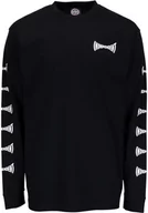 Koszulki męskie - t-shirt męski INDEPENDENT SPAN LS TEE Black - miniaturka - grafika 1