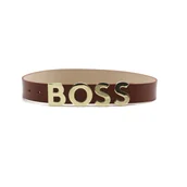 Paski - BOSS BLACK Skórzany pasek BOSS-Bold Belt 3,5cm - miniaturka - grafika 1