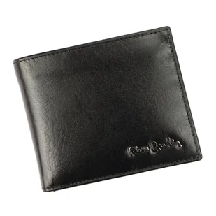 Pierre Cardin Skórzany męski portfel, prosty z ochroną RFID - Portfele - miniaturka - grafika 1