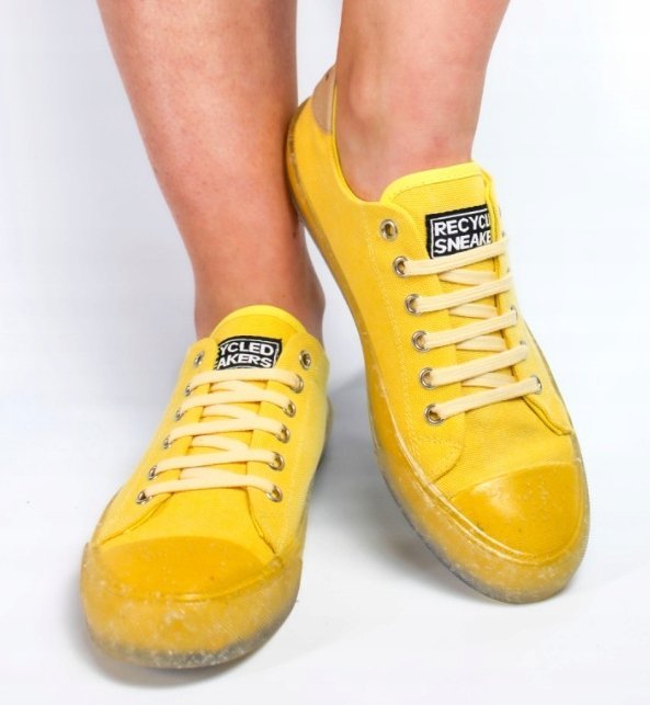 RECYKERS CAMDEN YELLOW SNEAKER TRAMPKI DAMSKIE 37 4CA