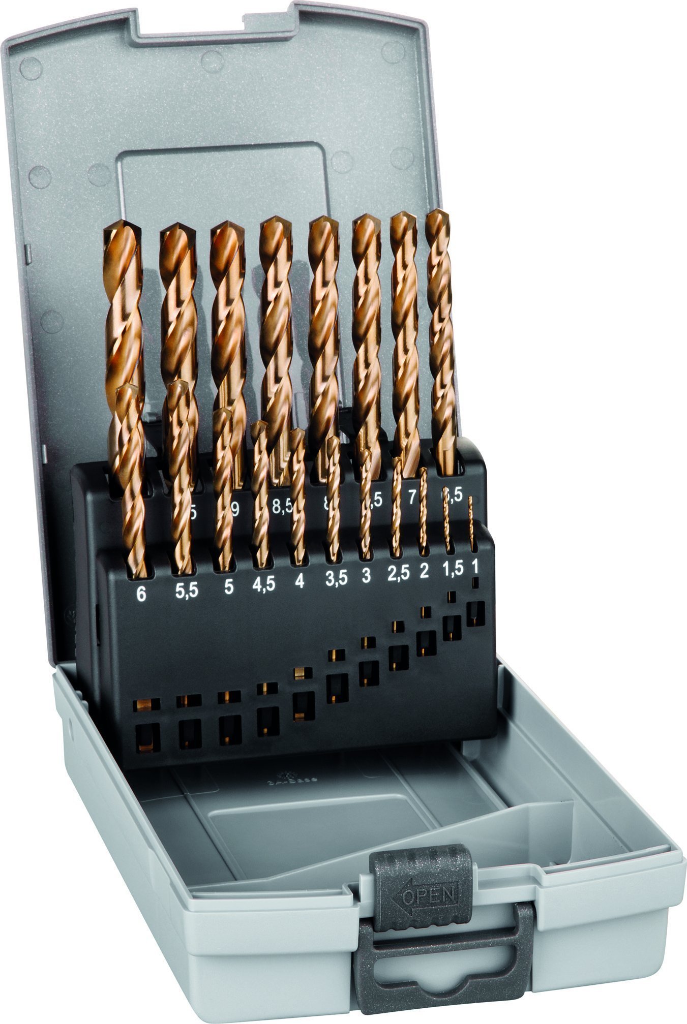 Alpen Wiertło Cassette HSS Cobalt Jobber Drill Bits KP 19, 1-10x0.5