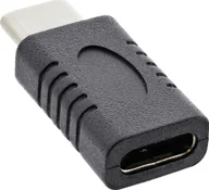 Adaptery i przejściówki - Adapter USB InLine USB-C - USB-C Czarny 35802A - miniaturka - grafika 1