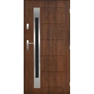 Drzwi zewnętrzne - Drzwi Ankona orzech 90 lewe - miniaturka - grafika 1