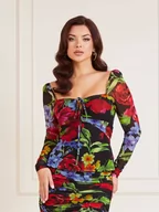 Swetry damskie - Top Marciano W Kwiatowy Print - miniaturka - grafika 1