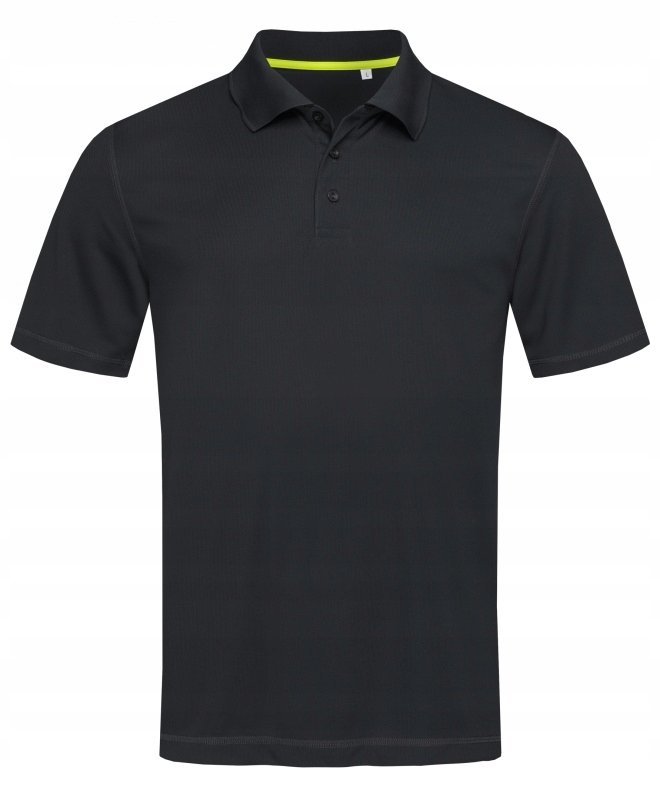 Koszulka męska Polo sportowa Stedman Polówka Active Dry ST8450 Black L