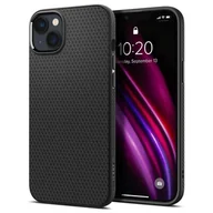 Etui i futerały do telefonów - Etui SPIGEN Liquid Air do Apple iPhone 14 Czarny Matowy - miniaturka - grafika 1