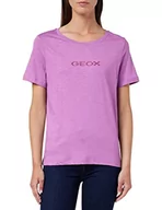 Koszulki i topy damskie - Geox Damska koszulka w stylu African Violet, XL (DE), Afrykański fiolet, XL - miniaturka - grafika 1
