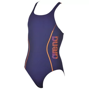 G Resistor Jr One Piece L 128 (8-9) Navy - Stroje kąpielowe dla dziewczynek - miniaturka - grafika 1