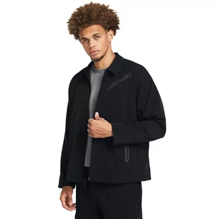 Męska kurtka przejściowa Under Armour UA Unstoppable Airvent Jkt - czarna - UNDER ARMOUR - Kurtki męskie - miniaturka - grafika 1