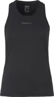Koszulki i topy damskie - Craft Damska koszulka bez rękawów Craft ADV ESSENCE SINGLET 2 W czarny rozmiar XS - miniaturka - grafika 1