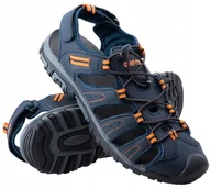 Sandały męskie - 2w1 Sandały Męskie Hi-tec Tiore Buty Sportowe Trekkingowe Regulacja 43 - miniaturka - grafika 1
