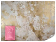 Fototapety - FOTOTAPETA DO SYPIALNI ABSTRAKCJA BETON ZŁOTO STYL GLAMOUR MURAL 300x210 - miniaturka - grafika 1