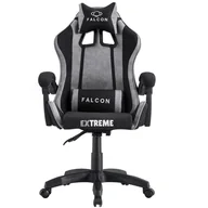 Fotele gamingowe - Fotel Gamingowy z tkaniny EXTREME FALCON Gray dla gracza - miniaturka - grafika 1